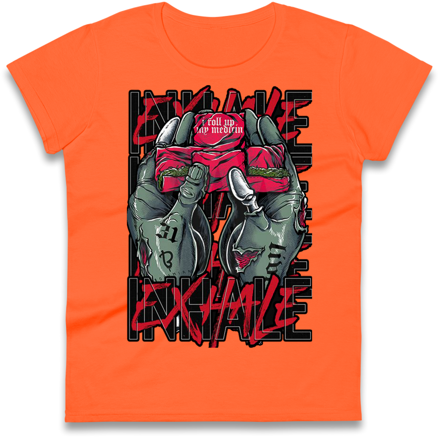 Inhale Exhale Ladies Shirt