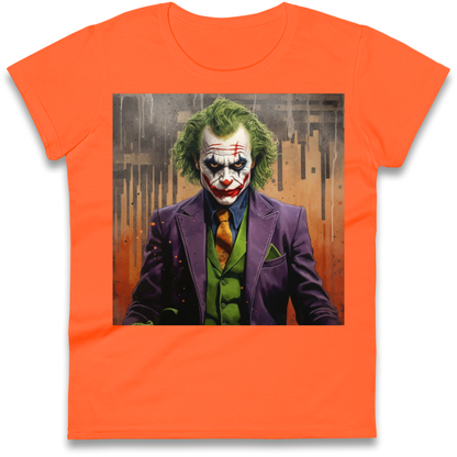 The Joker Painting Ladies Shirt