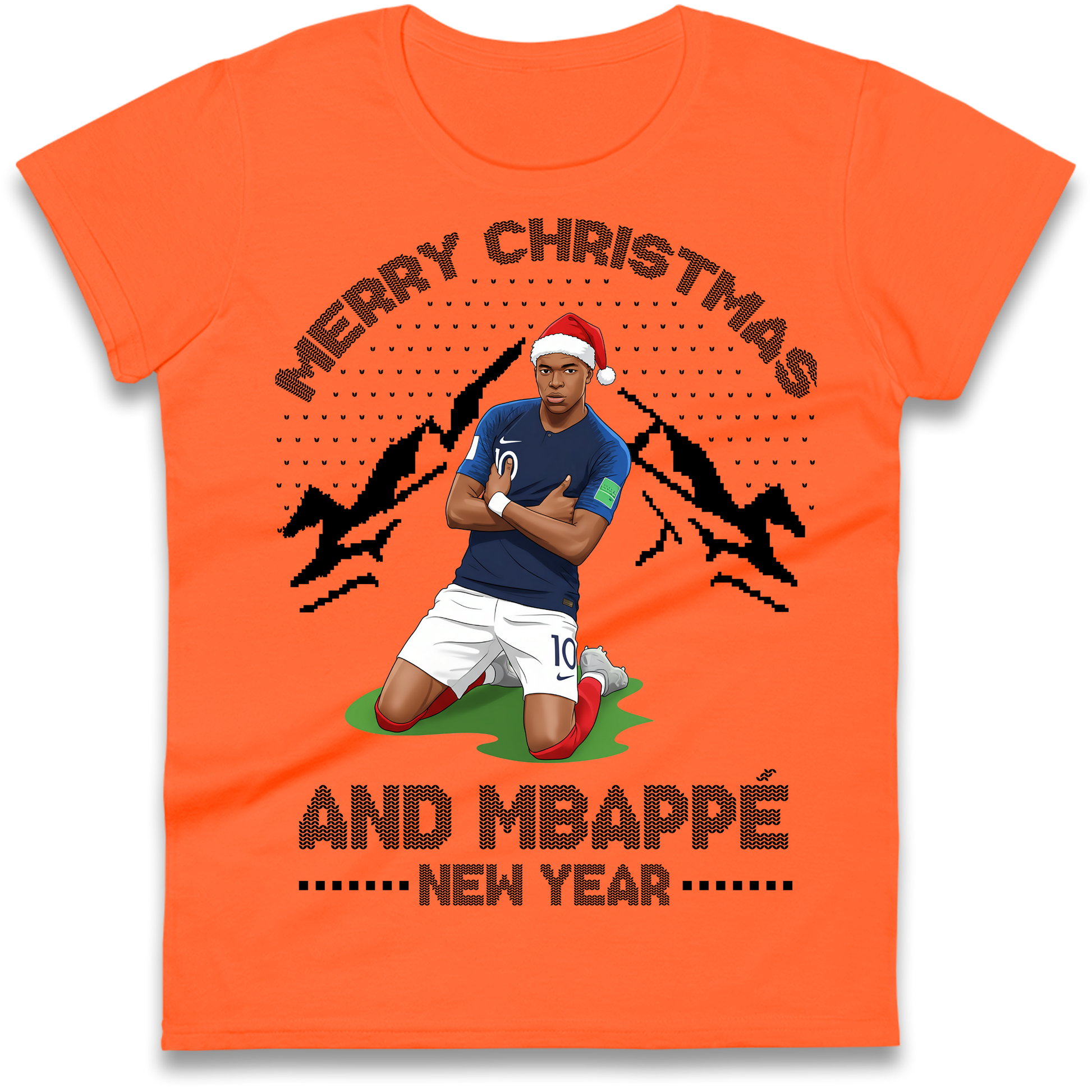 Mbappe Christmas Ladies Shirt