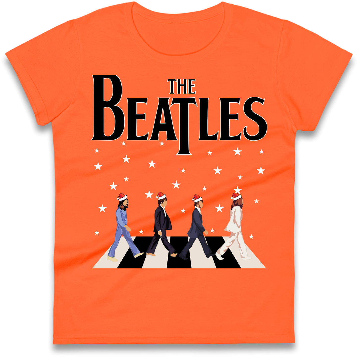The Beatles Abbey Road Christmas Ladies Shirt