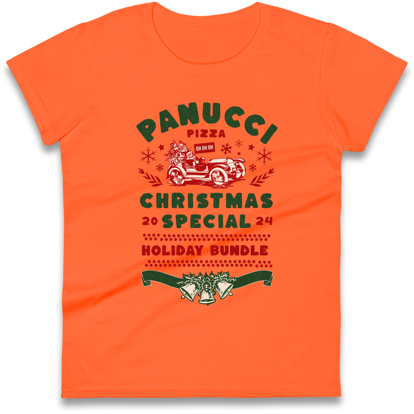 Panucci Pizza Christmas Special Christmas Ladies Shirt