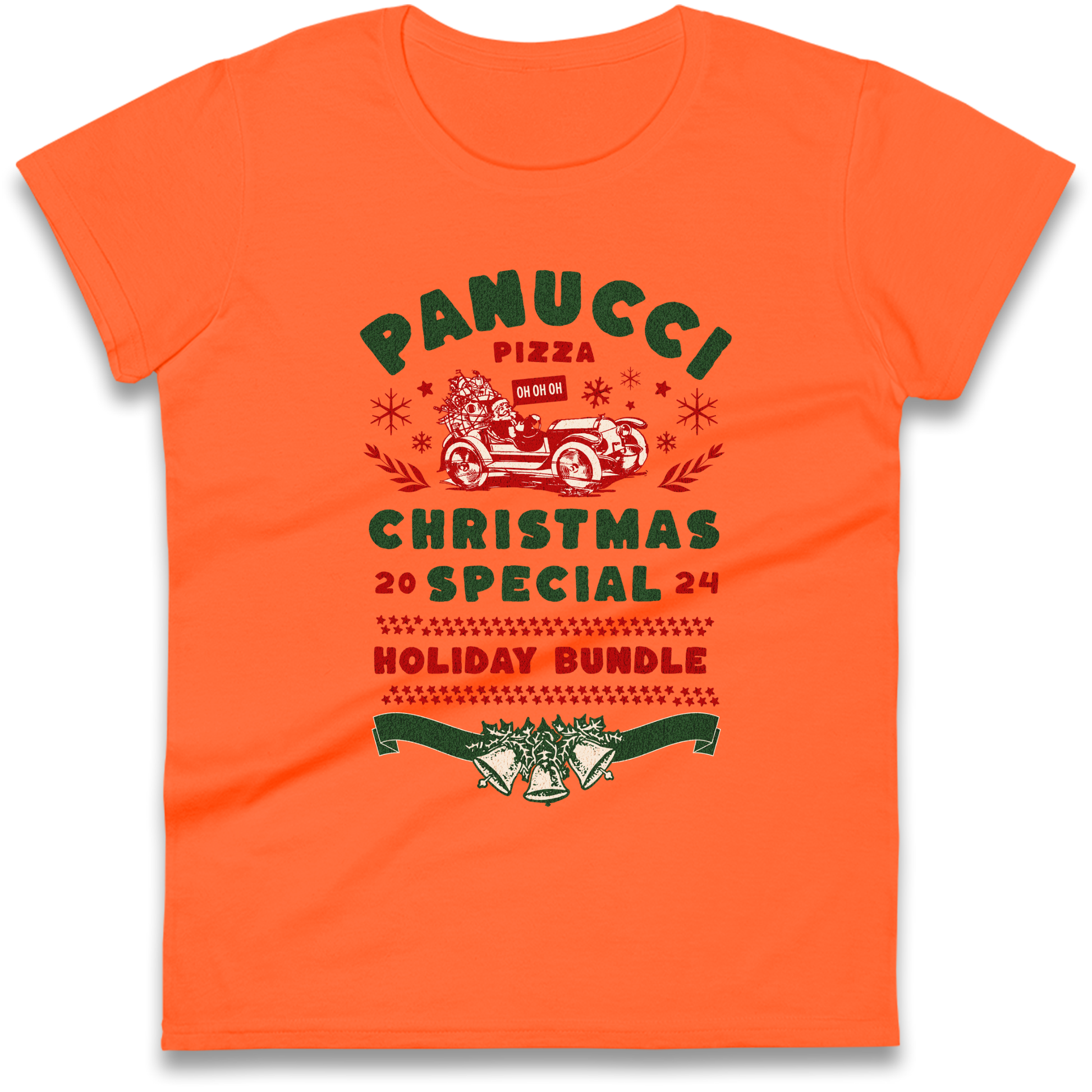 Panucci Pizza Christmas Special Christmas Ladies Shirt