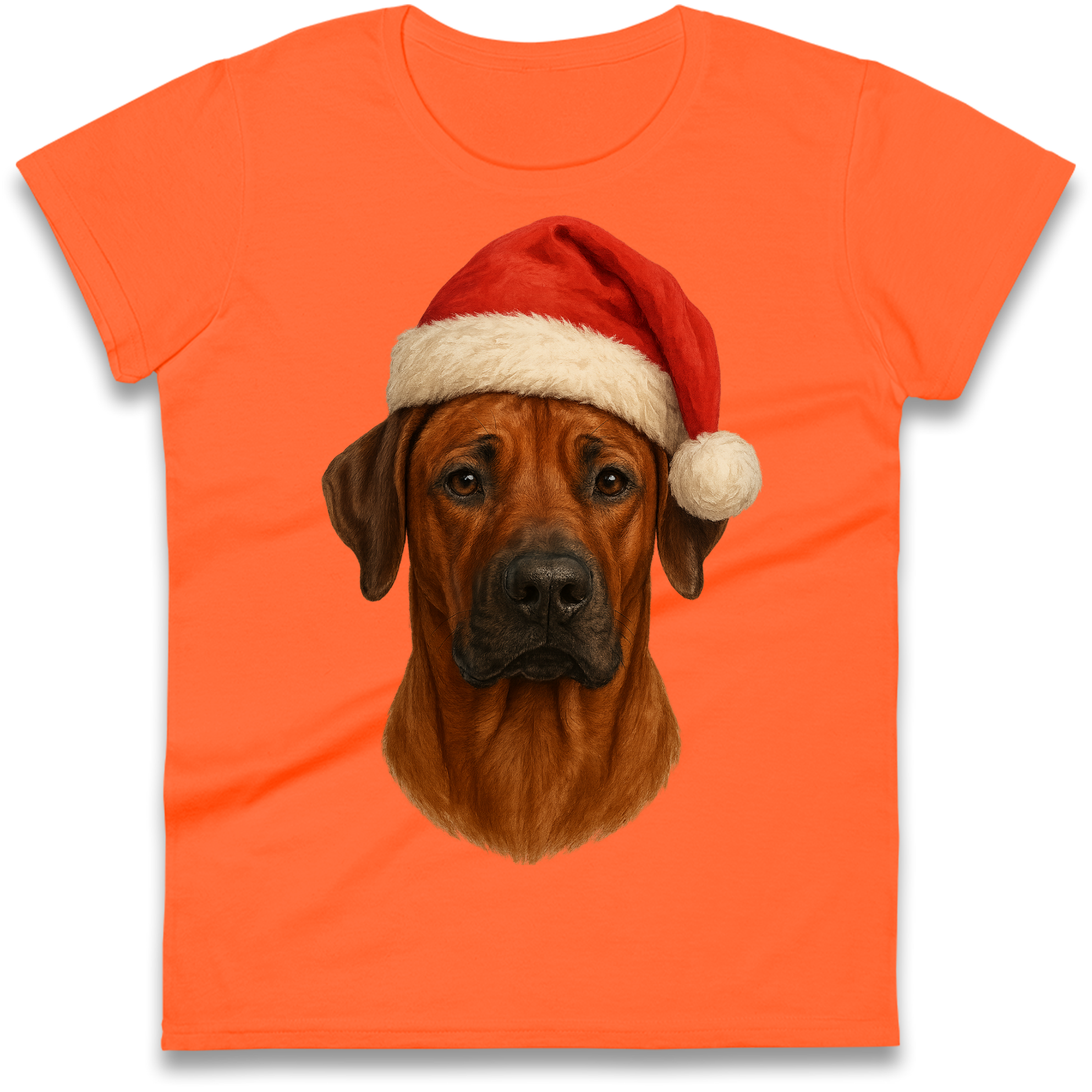 Rhodesian Ridgeback Christmas Ladies Shirt