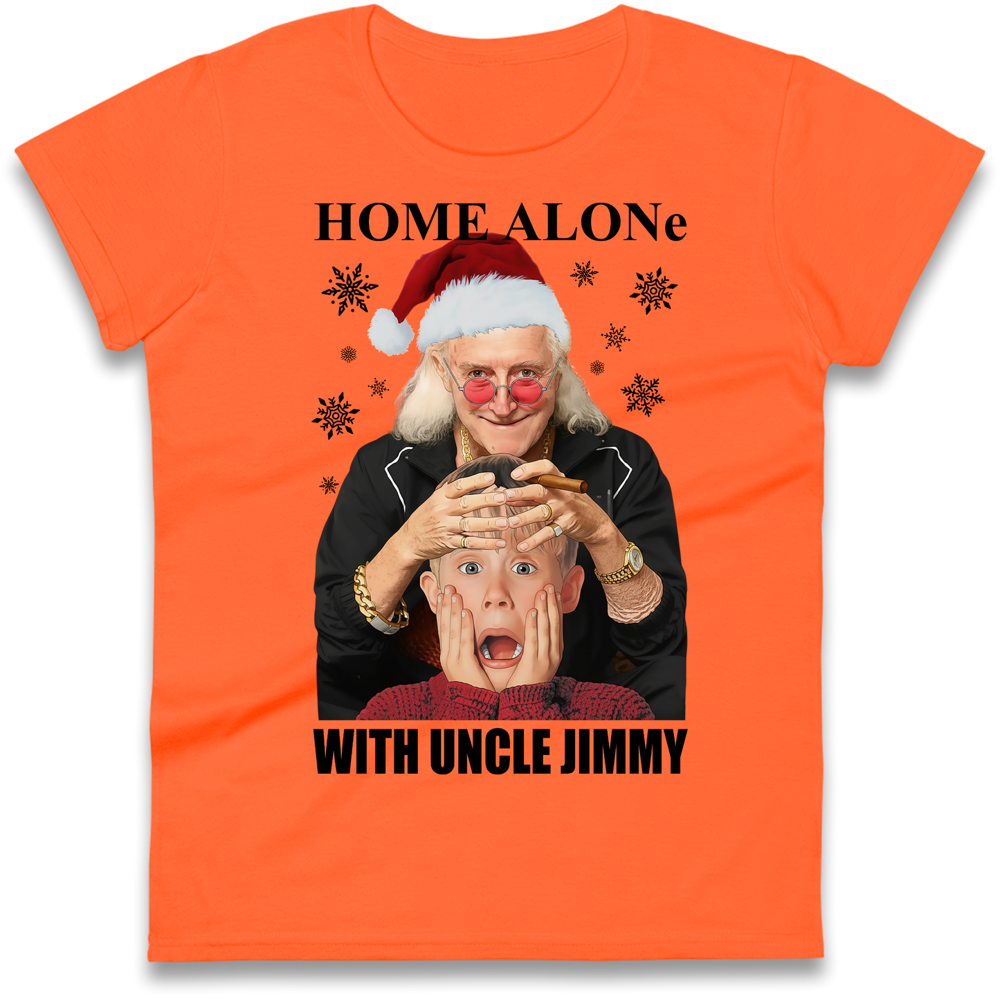 Home Alone Uncle Jimmy Ladies Shirt