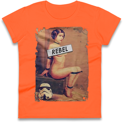 Princess Leia Rebel Ladies Shirt