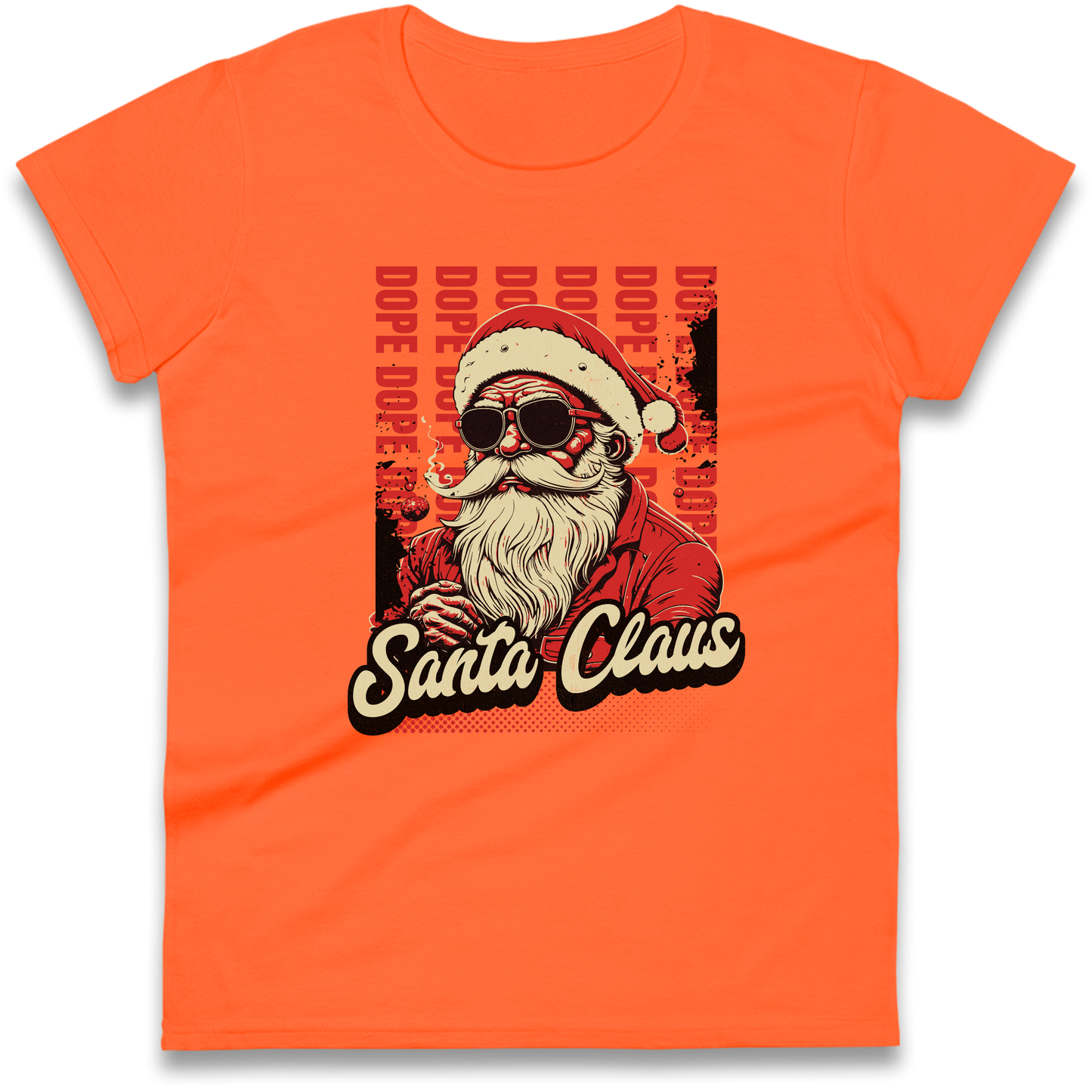 Dope Santa Claus Ladies Shirt