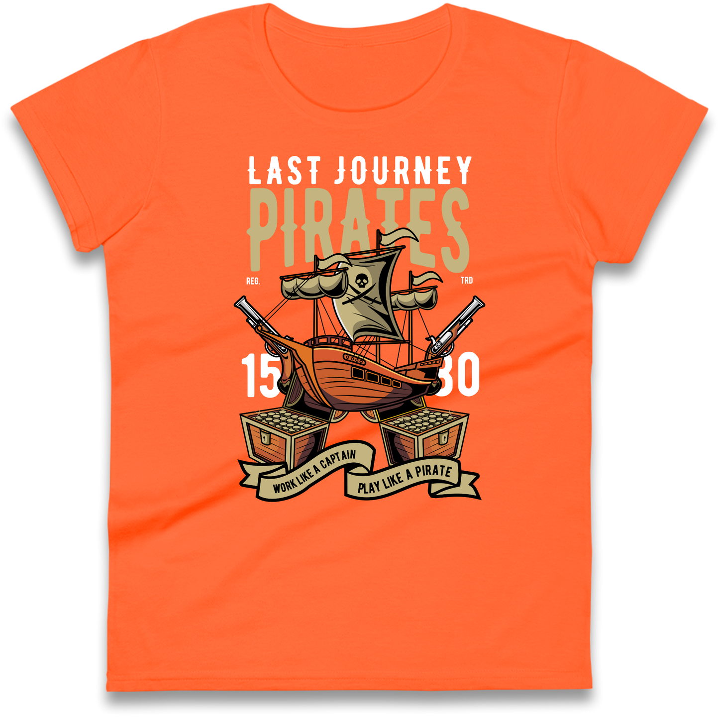 Last Journey Pirates Ladies Shirt