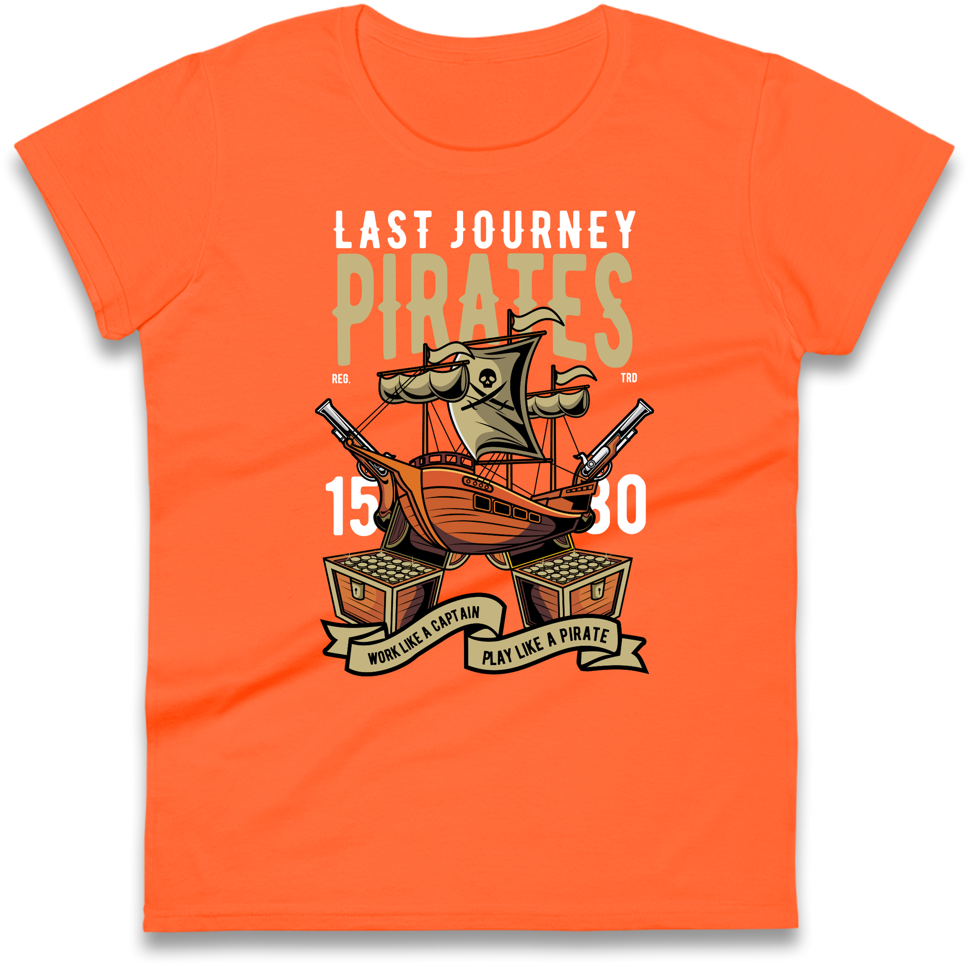 Last Journey Pirates Ladies Shirt