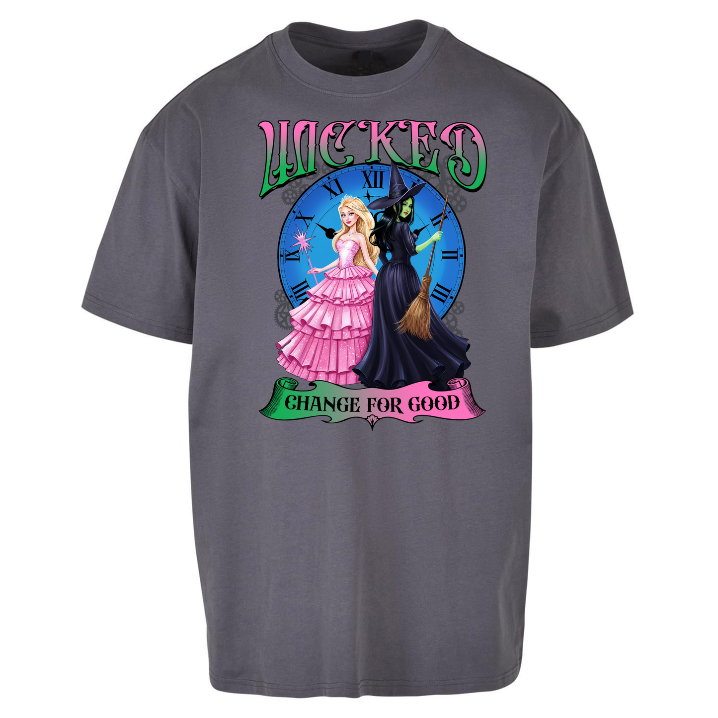 Wicked Change For Good Oversized T Shirts