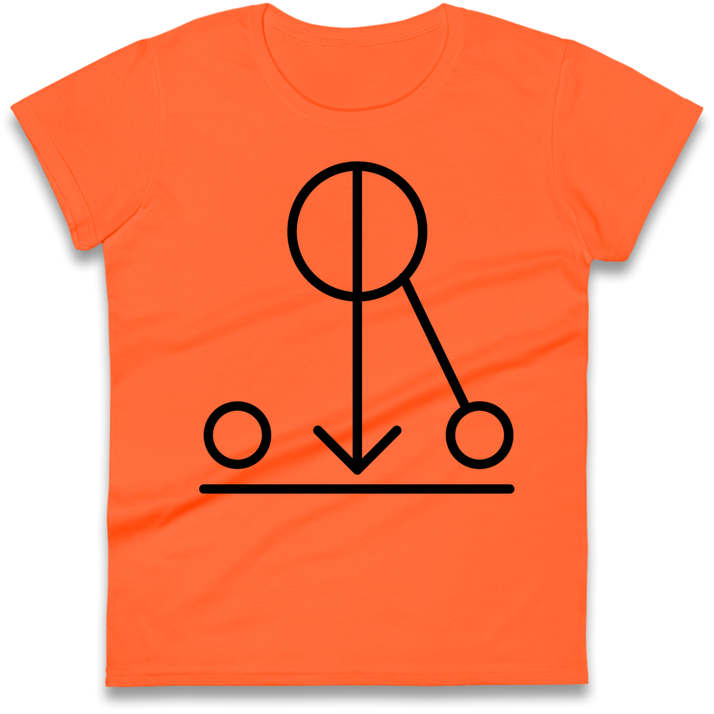 Iron Maiden Band Symbol Ladies Shirt