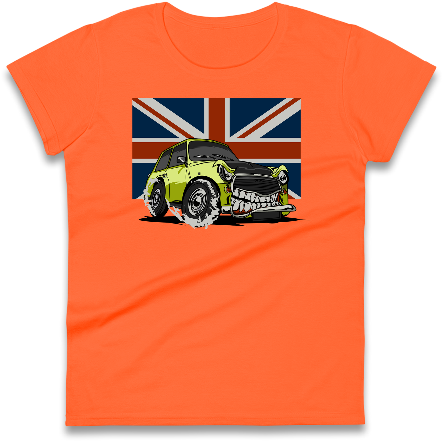 Union Jack Angry Mini Ladies Shirt