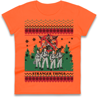 Stranger Things Demogorgon Christmas Ladies Shirt