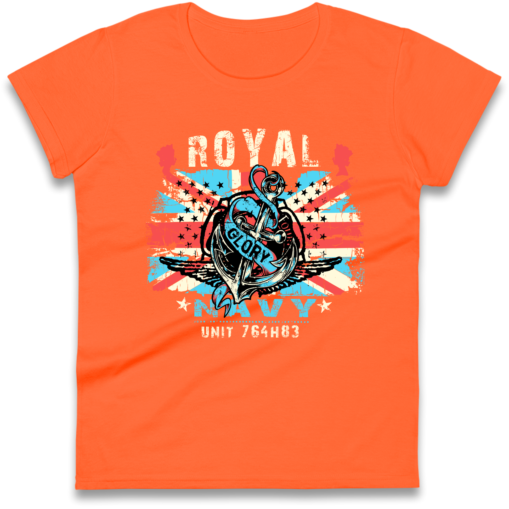 Royal Navy Glory Unit 764H83 Ladies Shirt