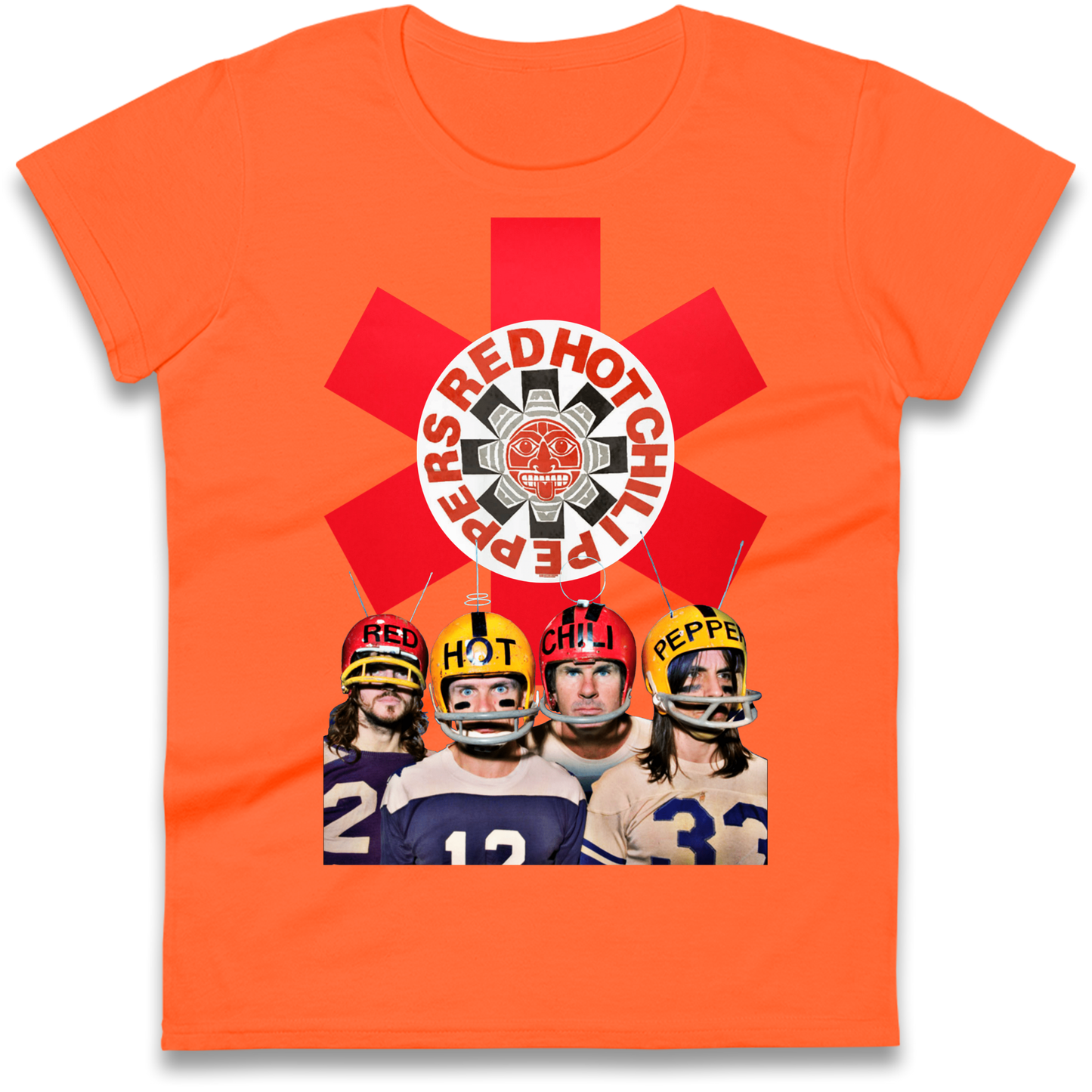 Red Hot Chilli Peppers American Football Ladies Shirt