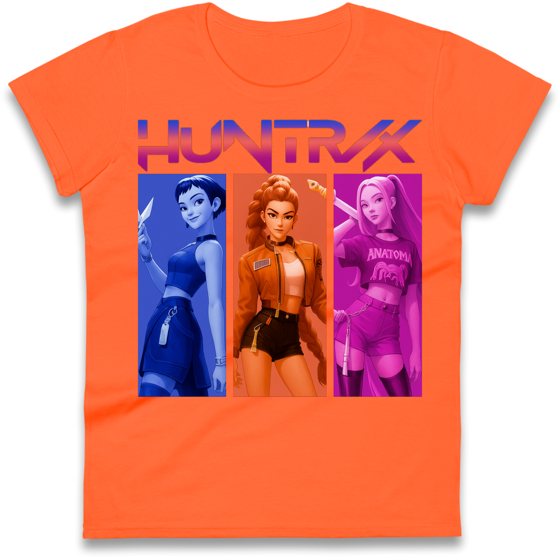 Kpop Demon Hunters Huntrix Ladies Shirt