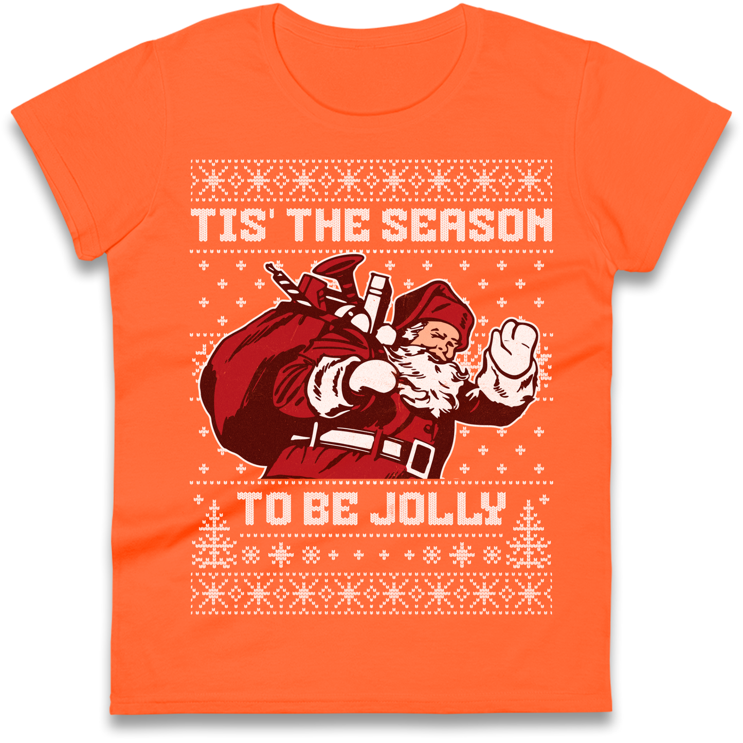 Tis The Season To Be Jolly Christmas Ladies Shirt