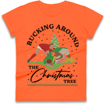 Rugby Christmas Ladies Shirt