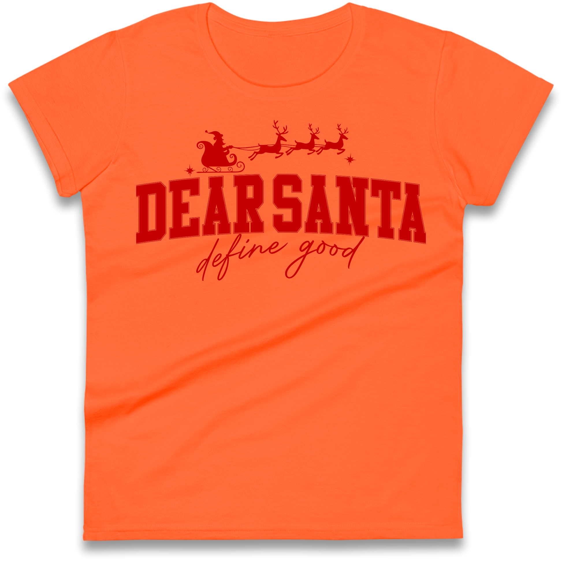 Dear Santa Christmas Ladies Shirt