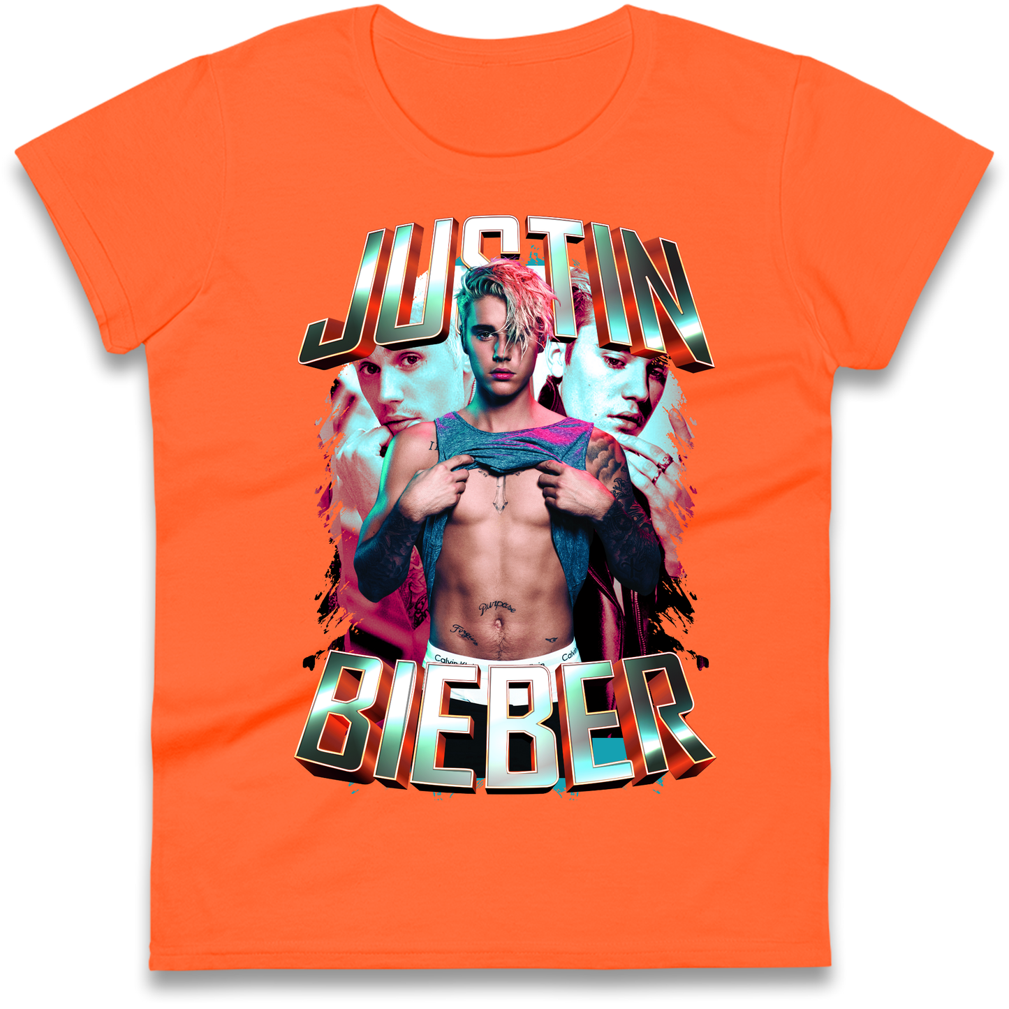 Justin Bieber Ladies Shirt