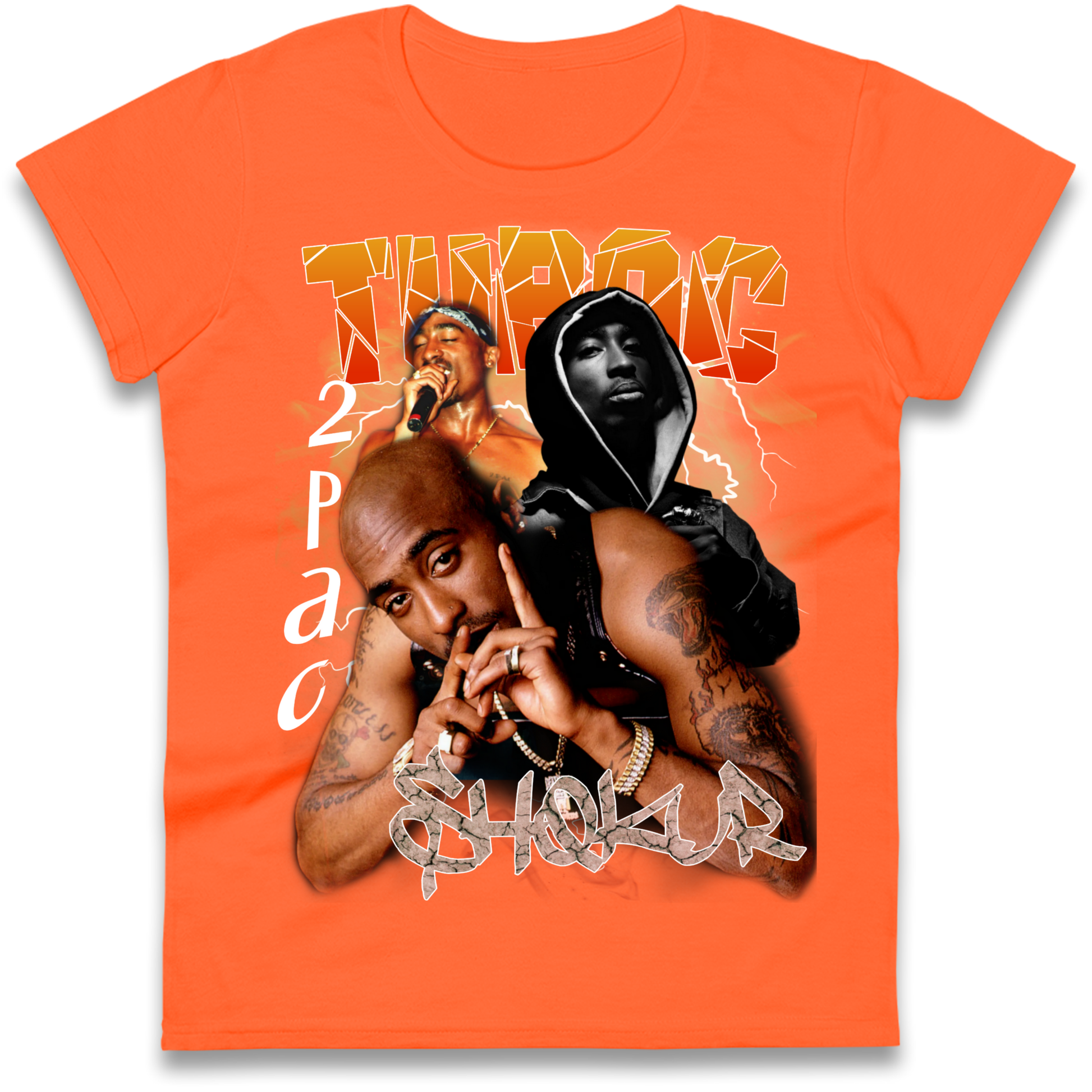 Tupac All Eyez On Me Ladies Shirt