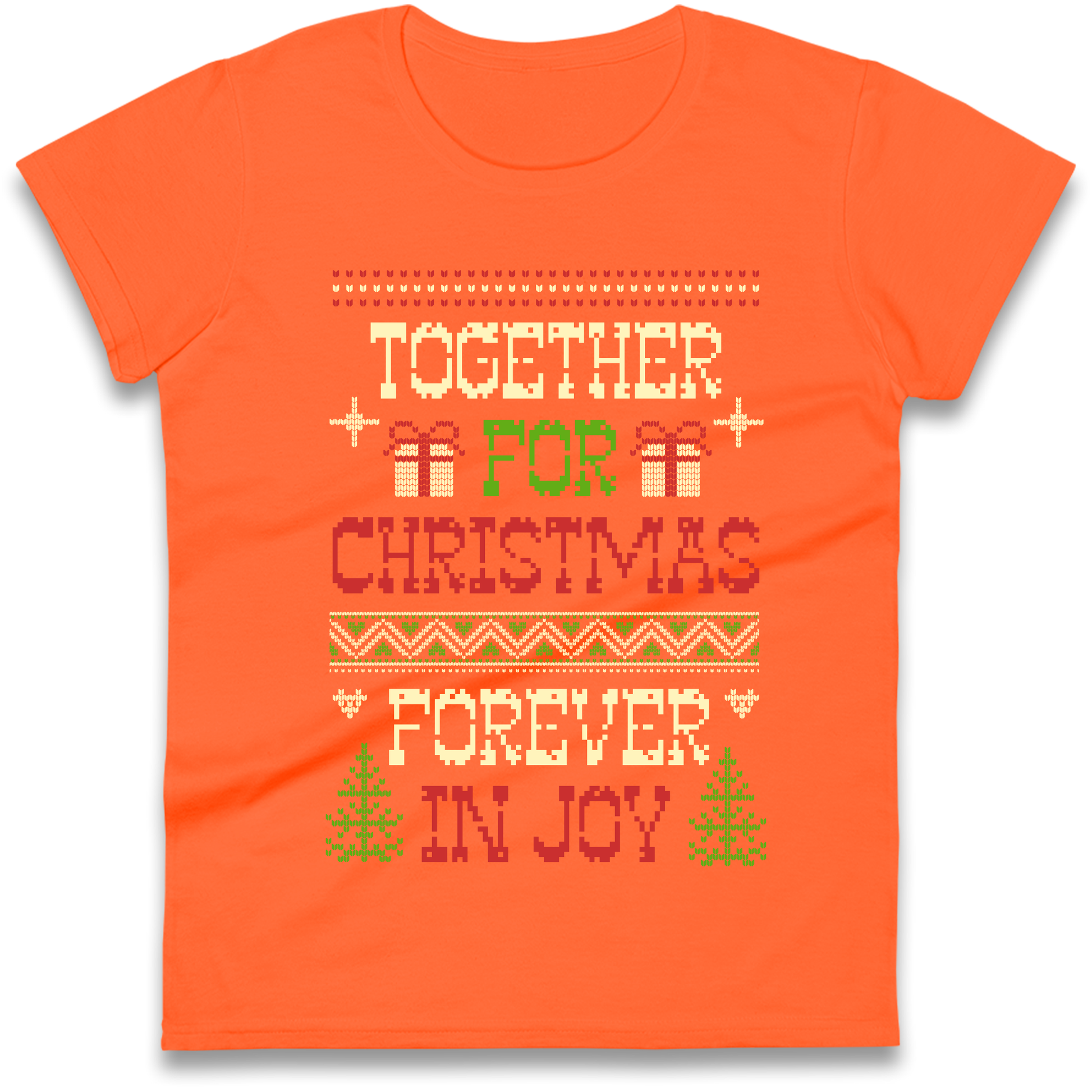 Together for Christmas Forever in Joy Christmas Ladies Shirt
