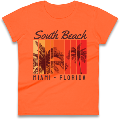 South Beach Miami Florida Ladies Shirt