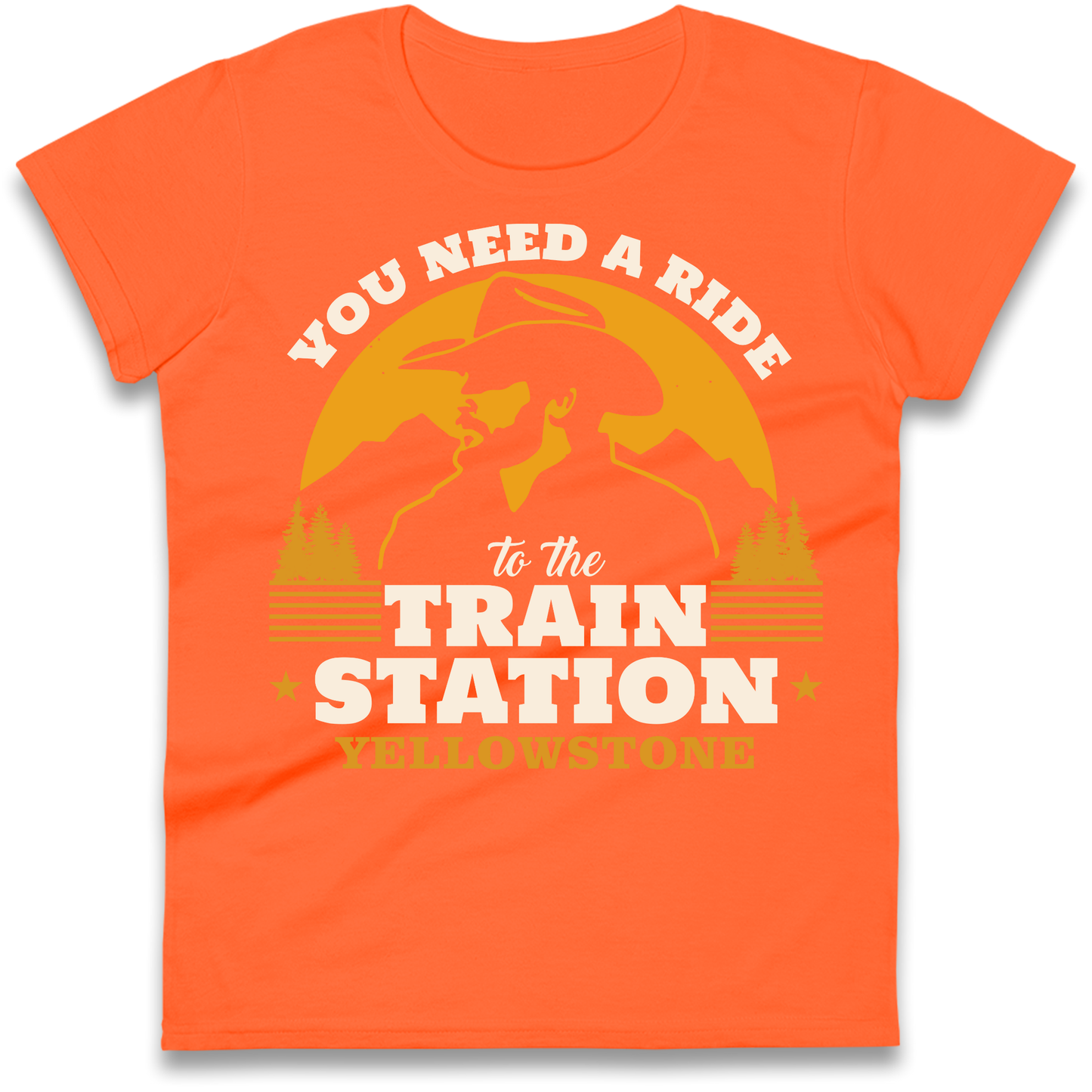 You Need A Ride To The Train Station Ladies Shirt