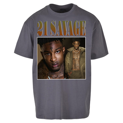 21 Savage Rapper Oversized T Shirt