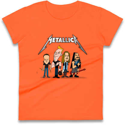 Metallica Cartoon Ladies Shirt