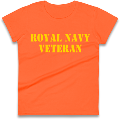 Royal Navy Veteran Ladies Shirt