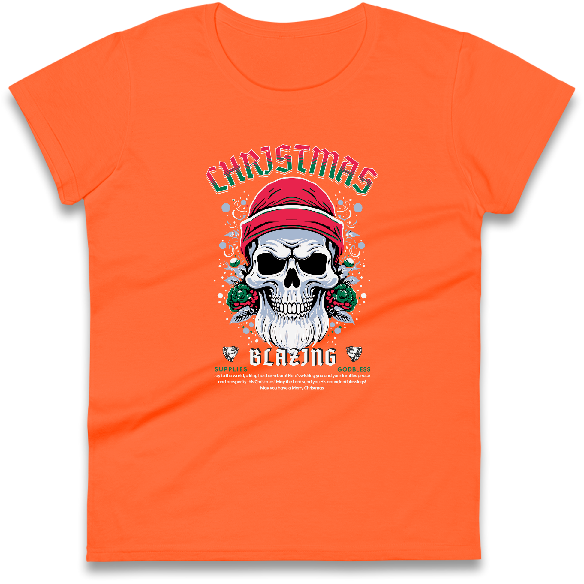 Christmas Blazing Ladies Shirt