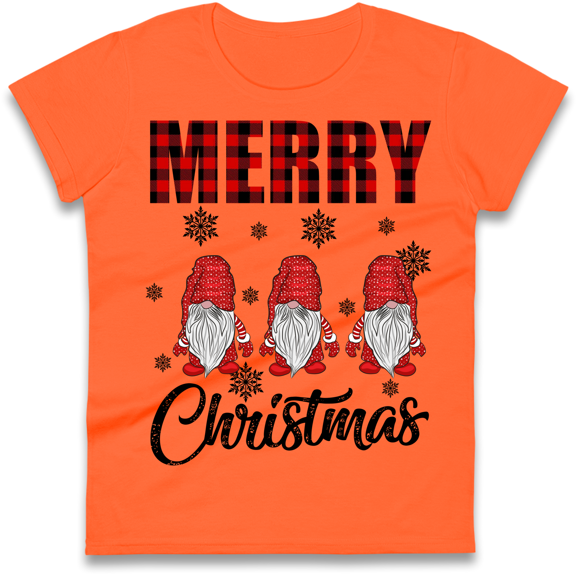 Merry Knomes Christmas Ladies Shirt