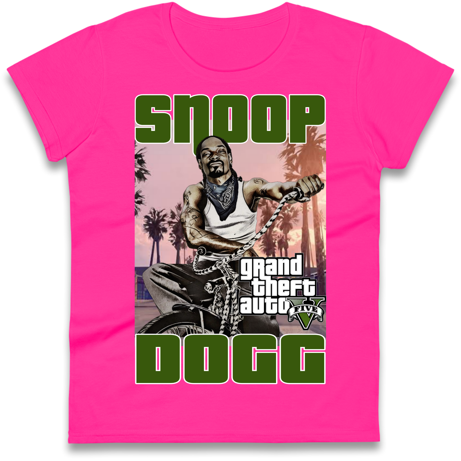 Snoop Dogg Grand Theft Auto Ladies Shirt