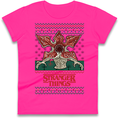 Demogorgon Christmas Ladies Shirt