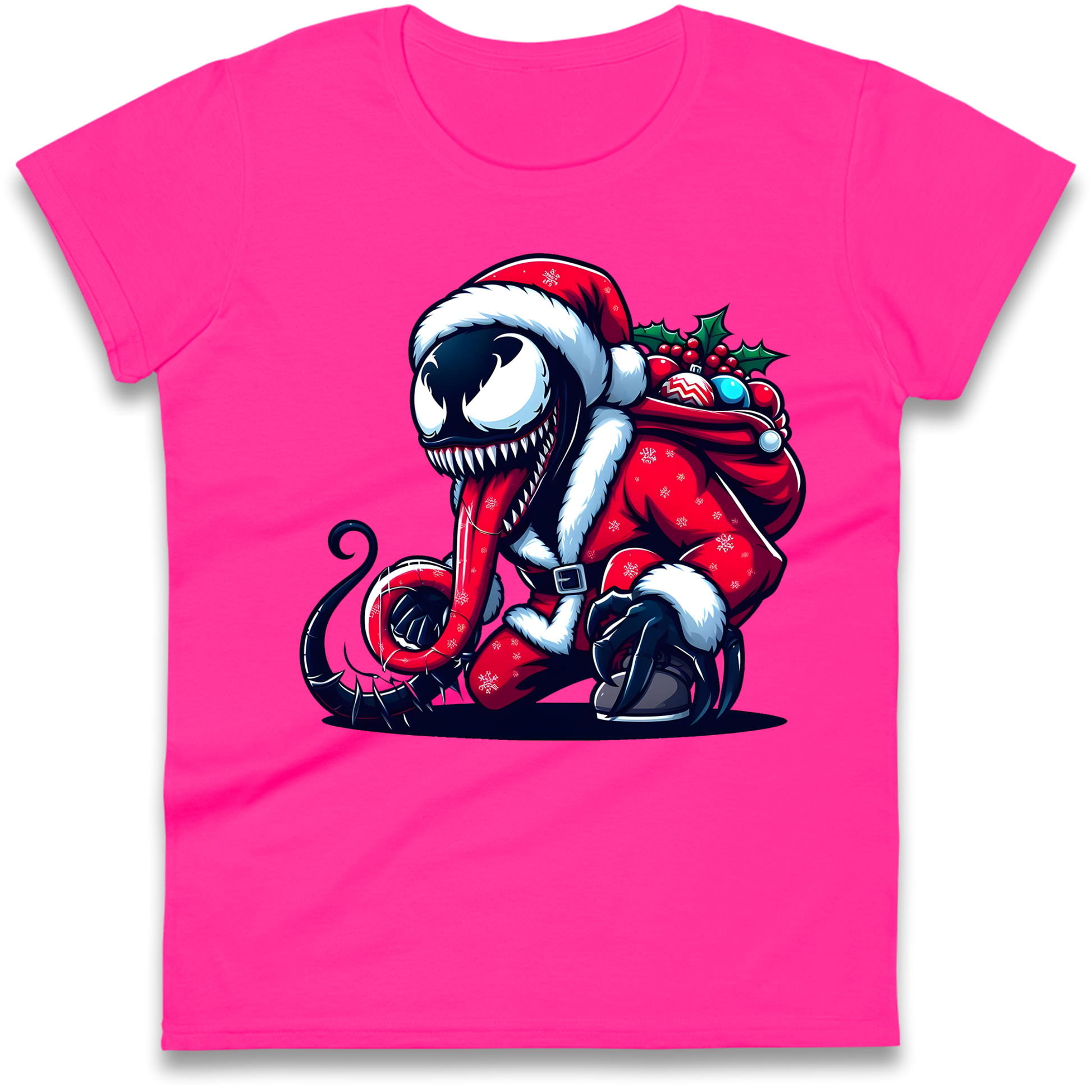 Venom Santa Ladies Shirt