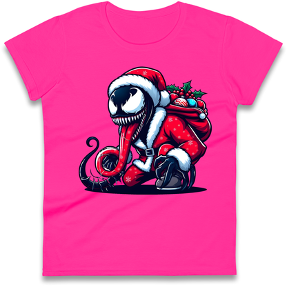 Venom Santa Ladies Shirt