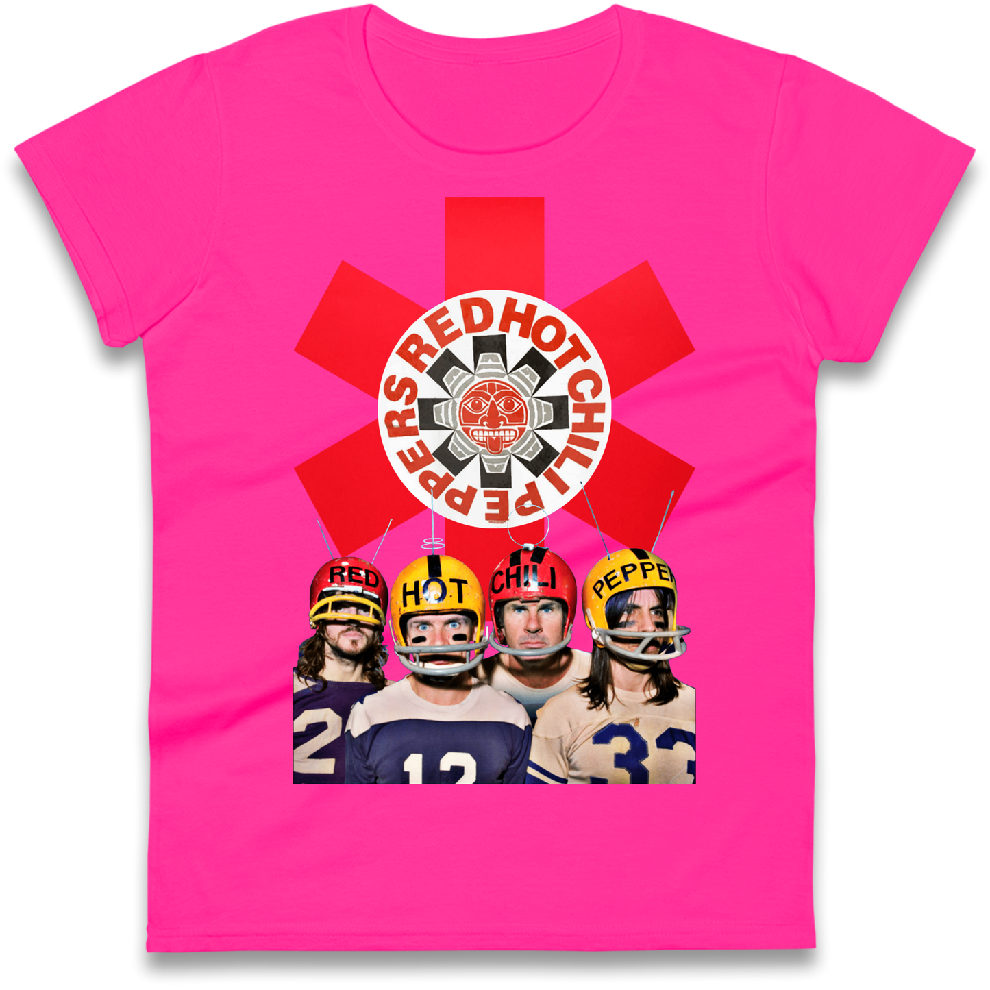 Red Hot Chilli Peppers American Football Ladies Shirt