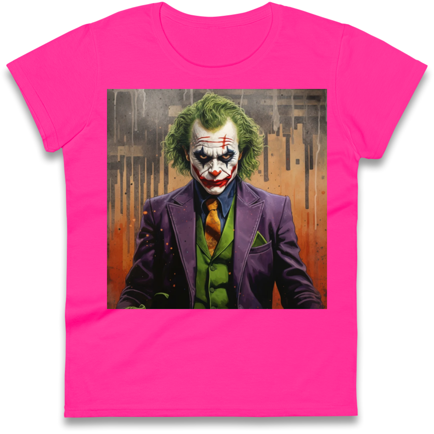 The Joker Painting Ladies Shirt