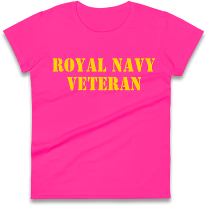 Royal Navy Veteran Ladies Shirt
