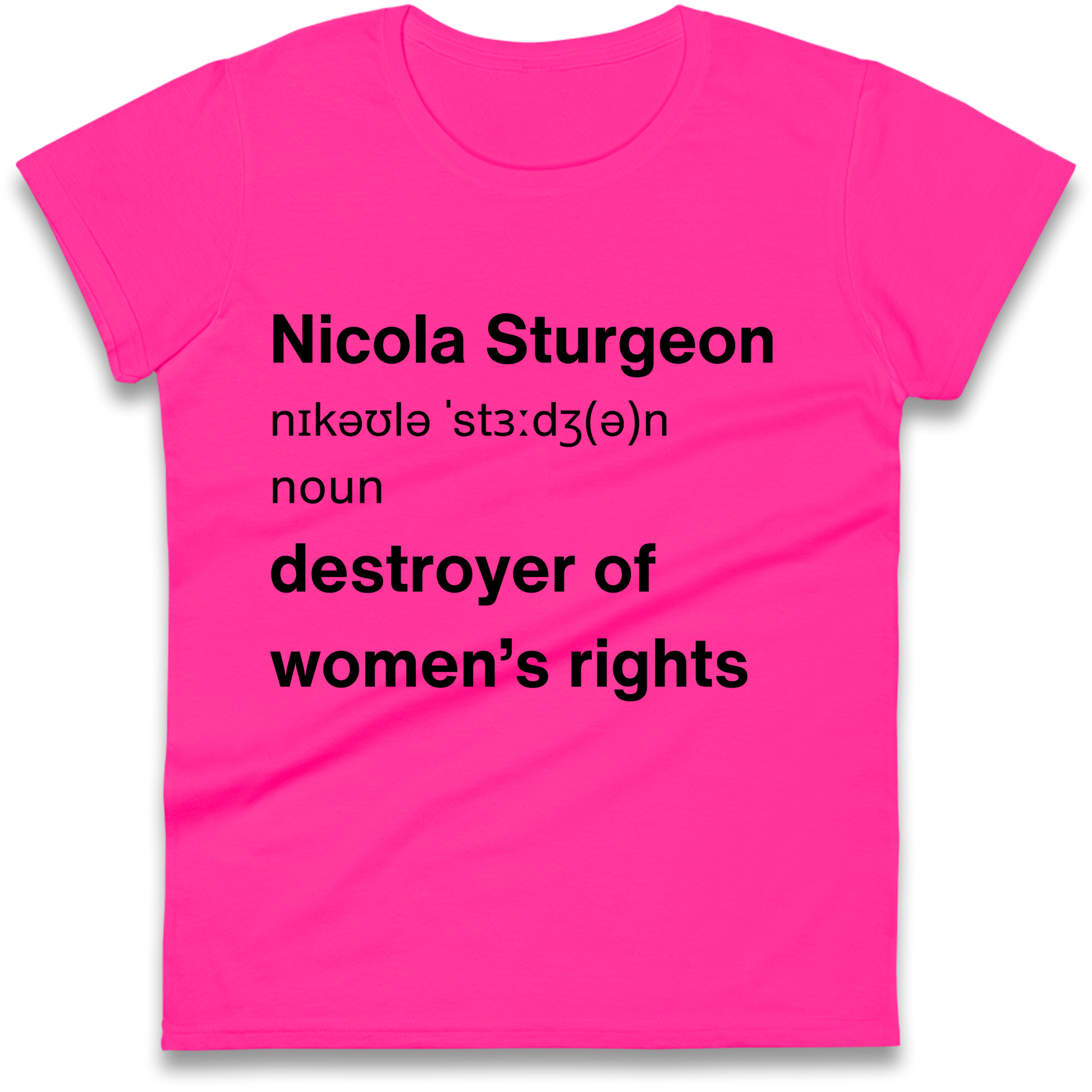 JK Rowling Nicola Sturgeon T Shirt Ladies Shirt
