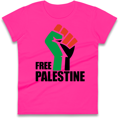 Free Palestine Ladies Shirt