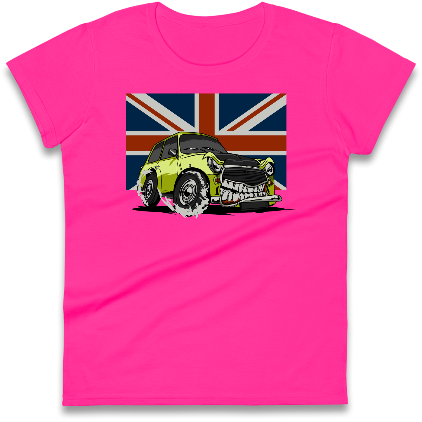 Union Jack Angry Mini Ladies Shirt