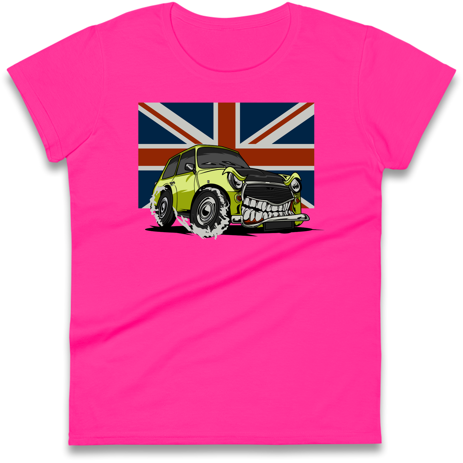 Union Jack Angry Mini Ladies Shirt