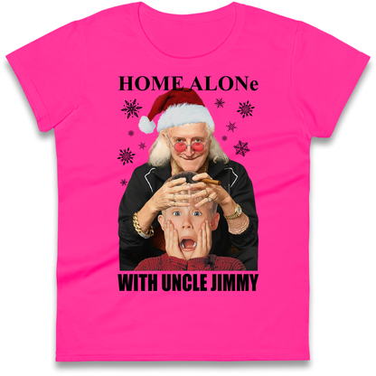 Home Alone Uncle Jimmy Ladies Shirt