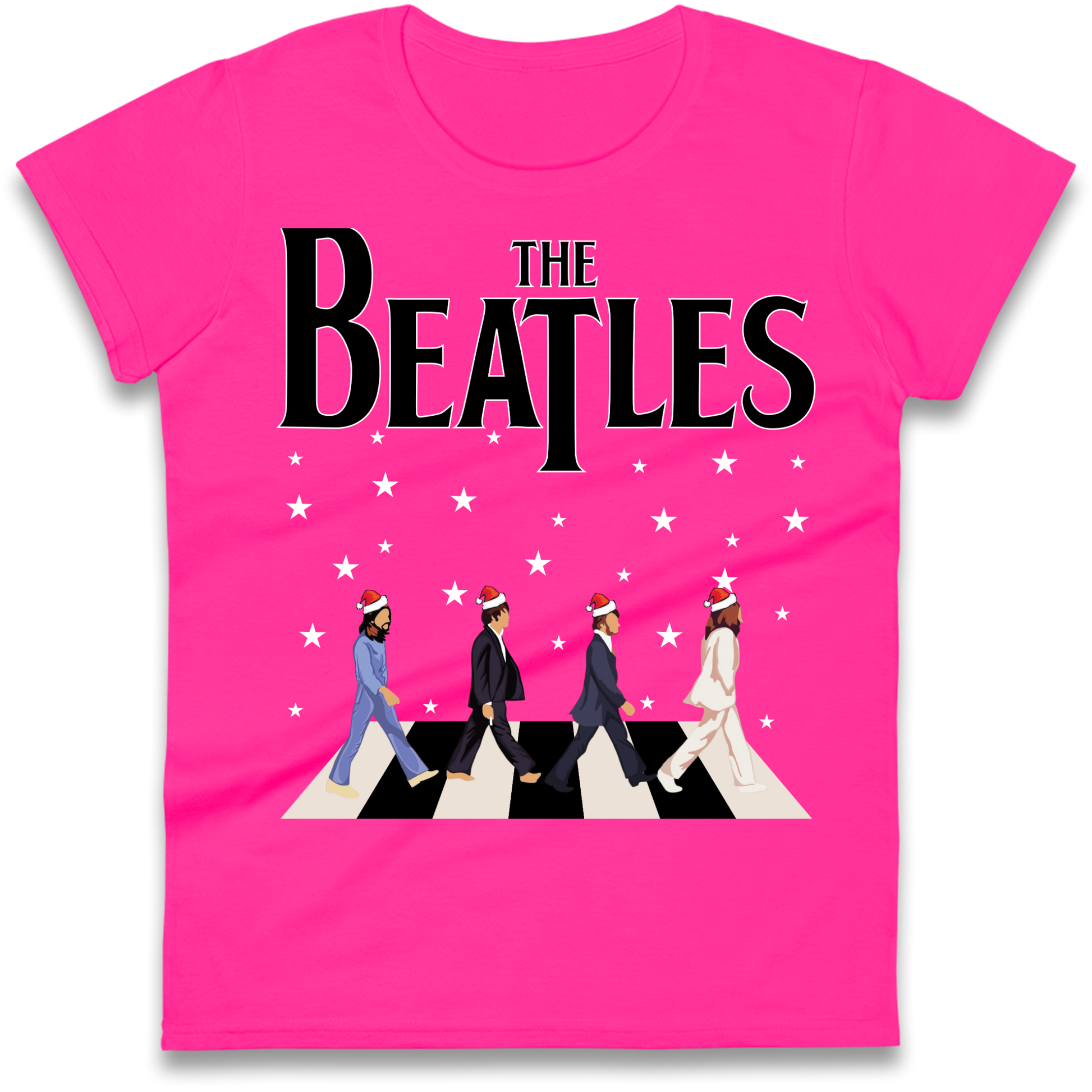 The Beatles Abbey Road Christmas Ladies Shirt