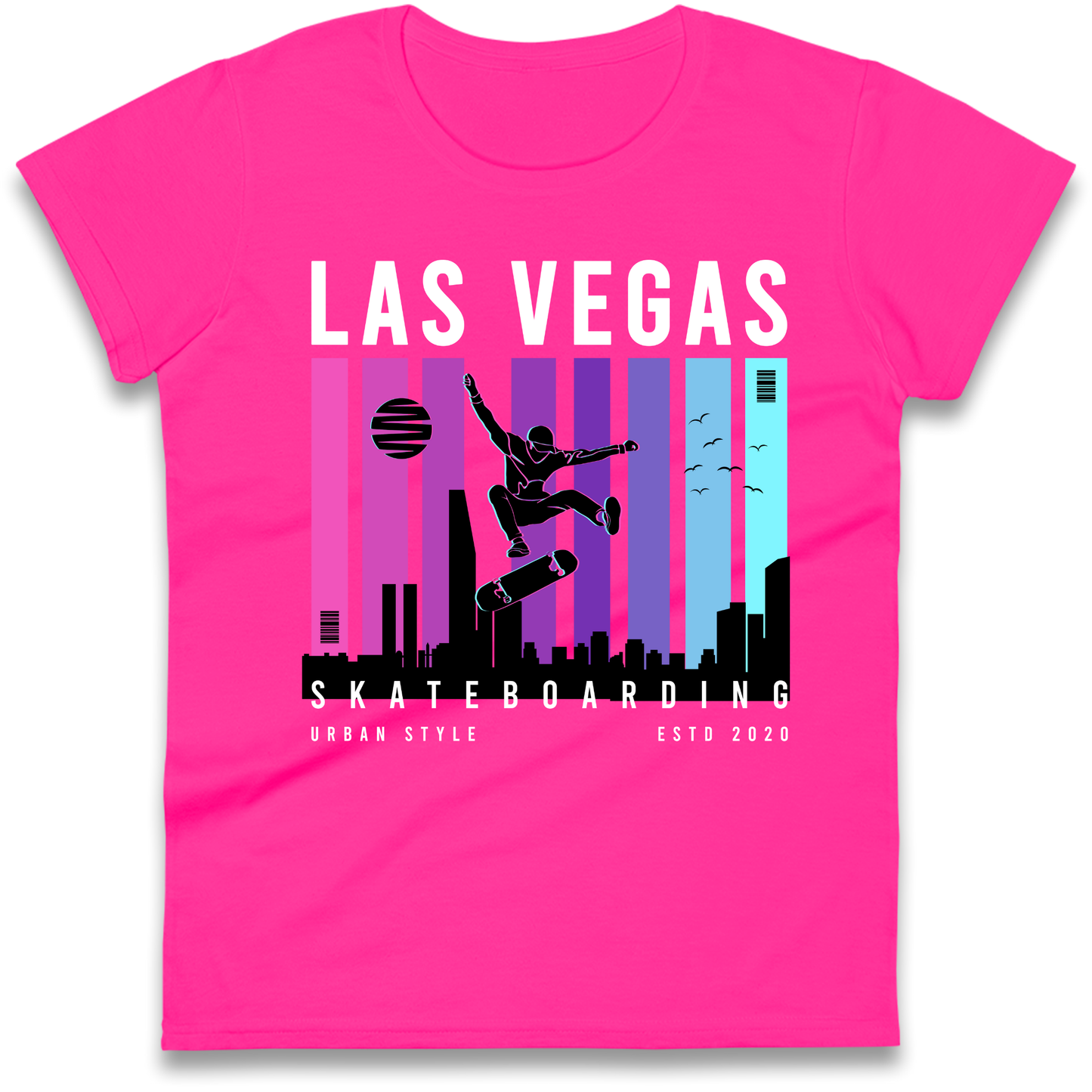 Las Vegas Skateboarding Ladies Shirt
