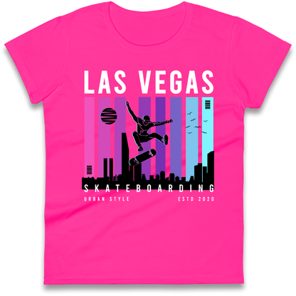 Las Vegas Skateboarding Ladies Shirt