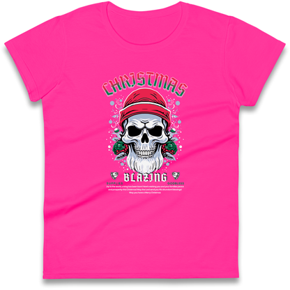 Christmas Blazing Ladies Shirt