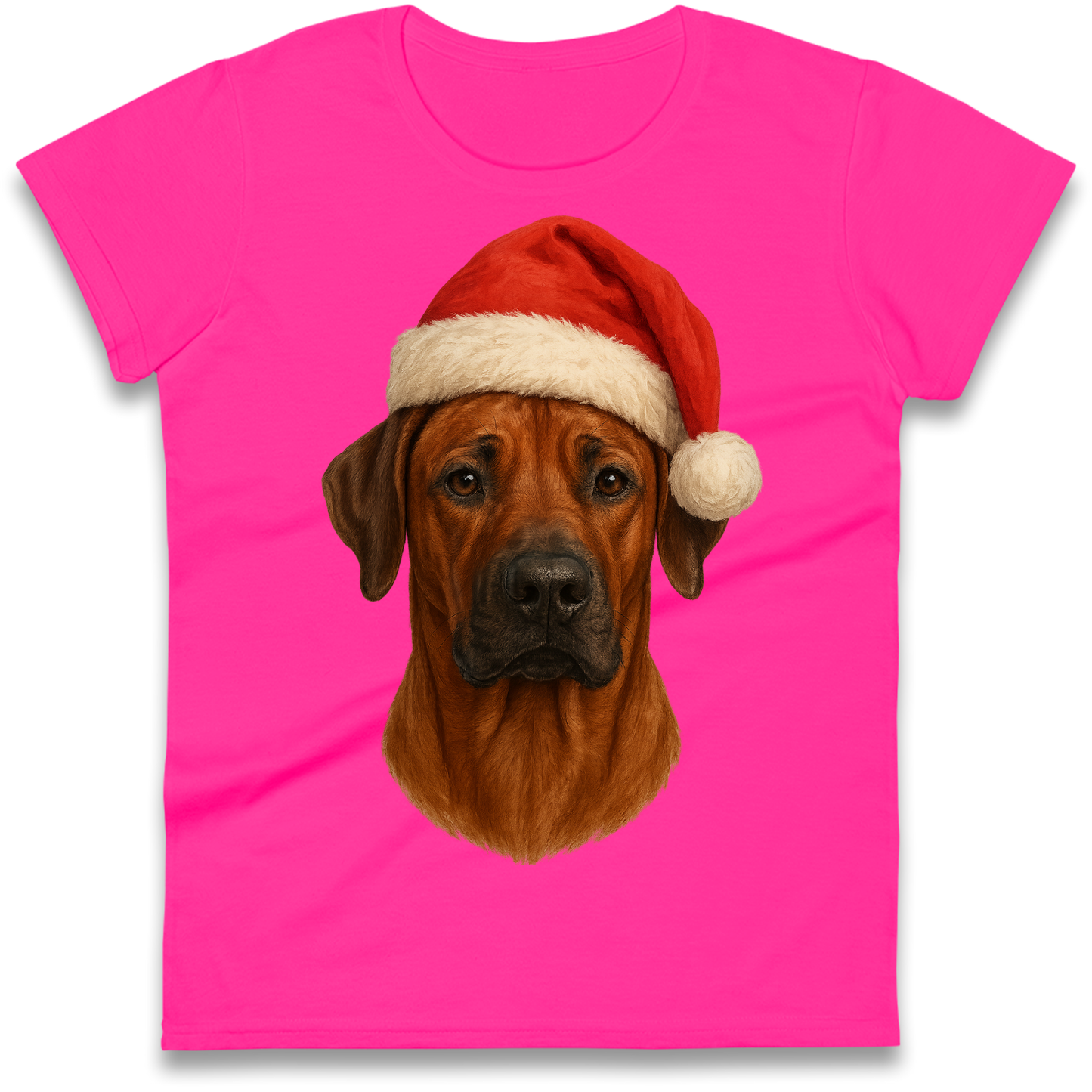 Rhodesian Ridgeback Christmas Ladies Shirt