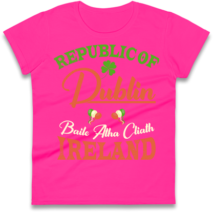 Dublin Ireland Ladies Shirt